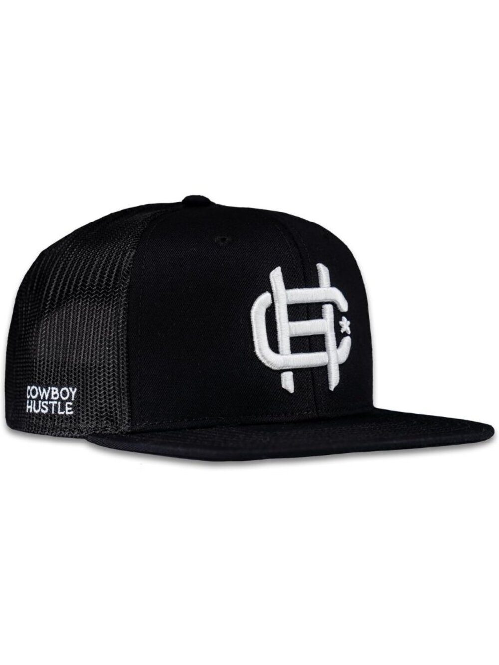Stylish Flat 6-Panel Western Trucker Hats for Men & Women - Perfect for
